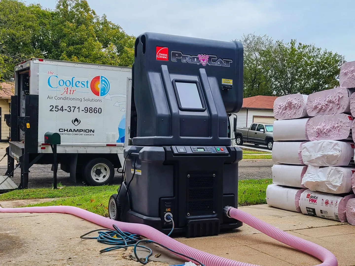 BLOWN IN INSULATION SERVICE IN KILLEEN, TX, AND SURROUNDING AREAS - The Coolest Air